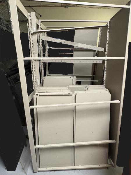 Standing Metal 5-Tier Shelves