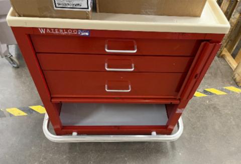 Herman Miller Medical Cart