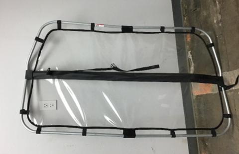 Plastic Barrier/Divider Lot