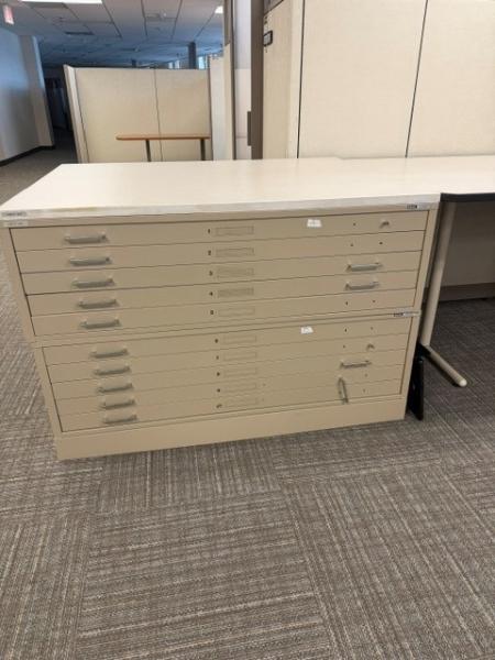 Mayline C-File Blueprint Storage System