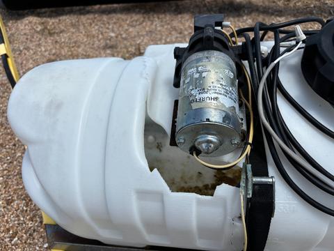 Herbicide Tank Pull Type 12' Frame