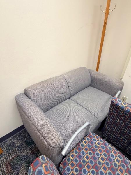 Light Blue Cloth Couch