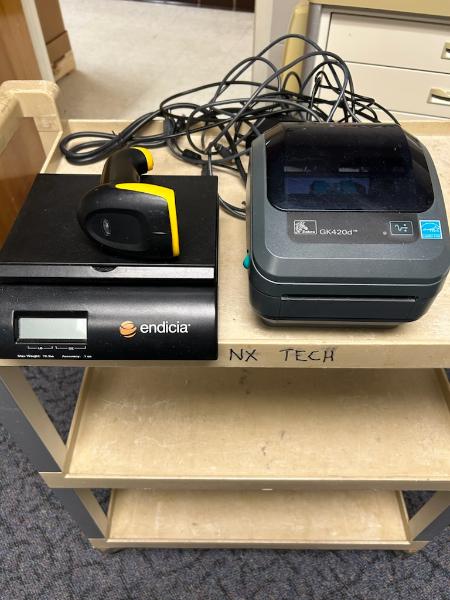 2015 Endicia Scale and Zebra Printer with Scanner
