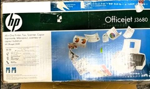 Hewlett Packard OfficeJet J3680 Printer/Scanner/Copier/Fax/Color