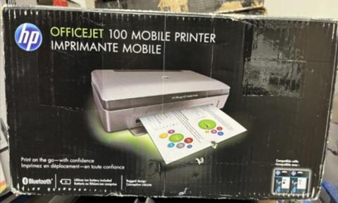 Hewlett Packard OfficeJet 100 L411A Mobile Printer