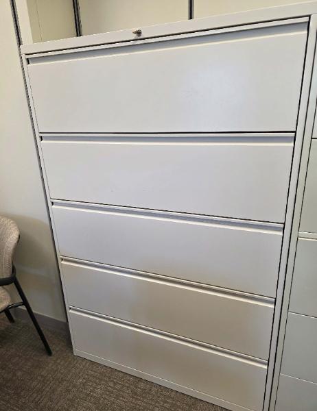 5 Drawer Locking File Cabinets