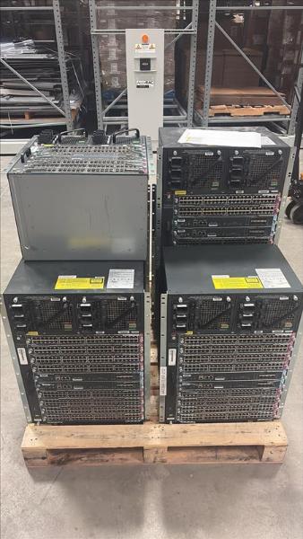 Lot of 8 Cisco Switches (3) WS-C4507RE, (5) WS-C4510RE