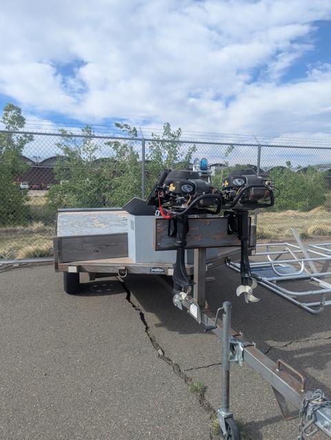 2016 Montana Boat Co. Raft Trailer