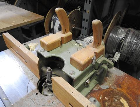 Grizzly Green Chuck Floor Cabinet Shaper/Router