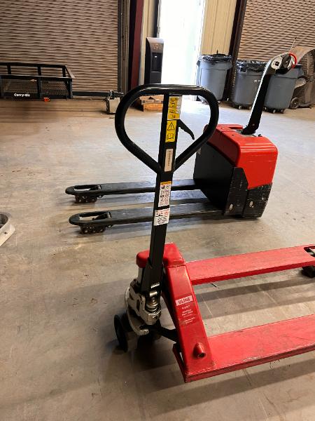 Electric and Manual Pallet Jack