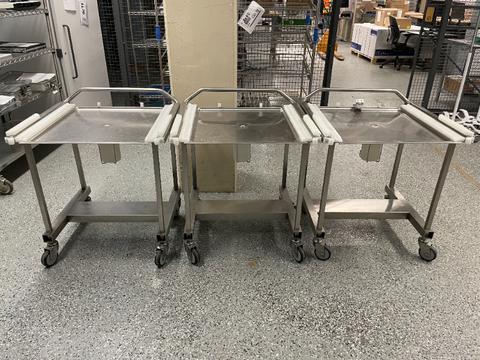 Washer Transfer Carts and Sterilization Trays