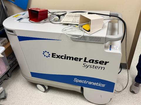 Spectranetics Excimer Laser