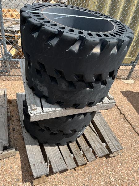 Solid Skid Steer Tires 8EA