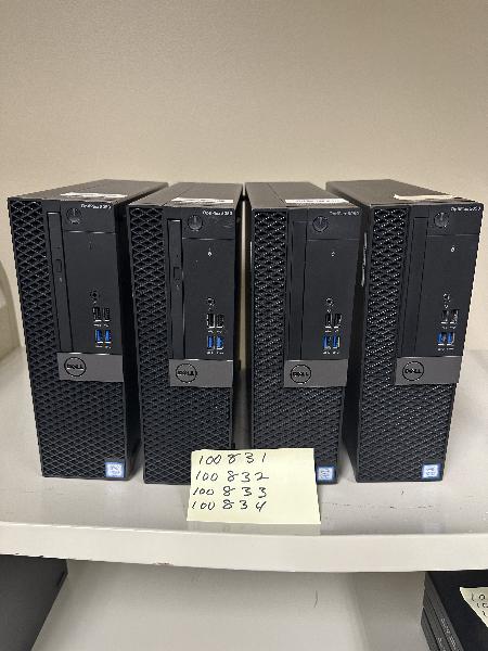 Lot of 4 Dell CPUs