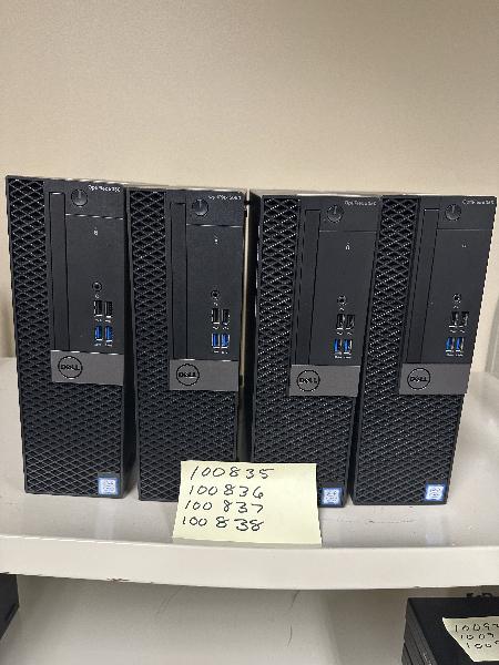 Lot of 6 Dell CPUs