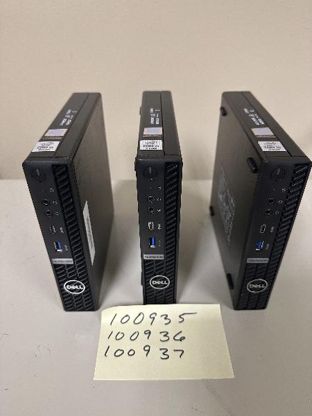Lot of 3 Dell CPUs