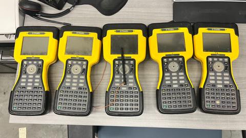 5 Trimble Data Collectors