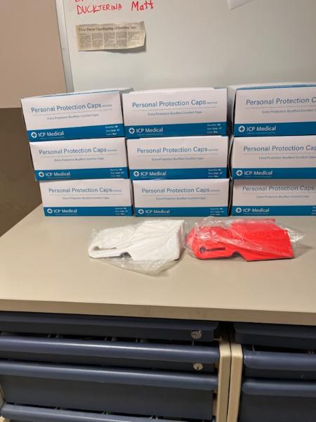 9 Boxes of Bouffant Caps