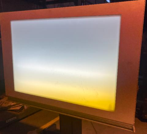 Illuminating Drafting Table.