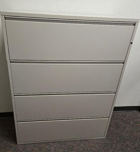 4 Drawer Lateral Cabinet