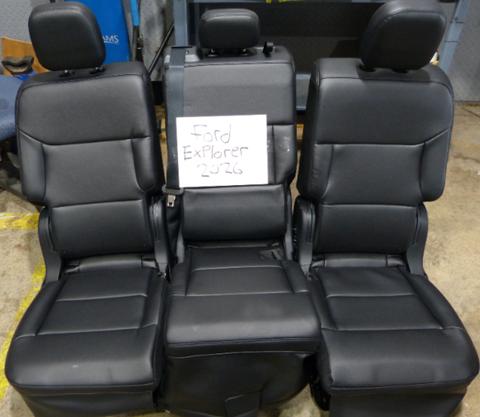 2026 Ford Explorer and F150 Rear Seats Leather