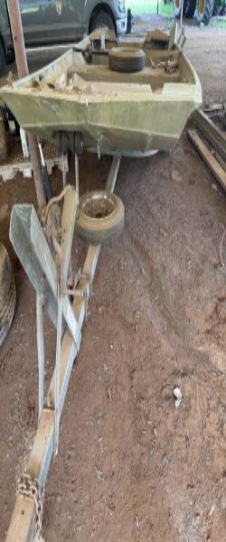 14 Ft Boat and Trailer