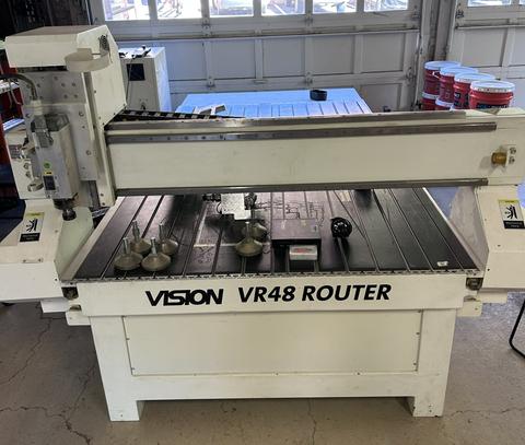 2011 Vision VR48T Router Woodworking Machine