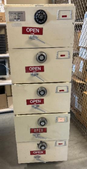 Mosler C6 5 Drawer Heavy Duty Safe