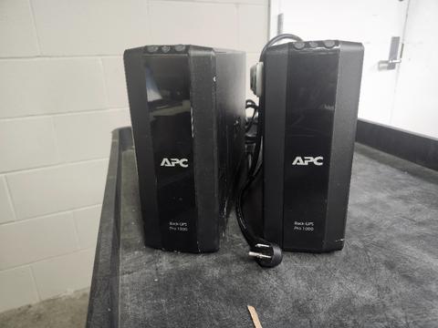 2 UPS Model APC-1PBR1000G