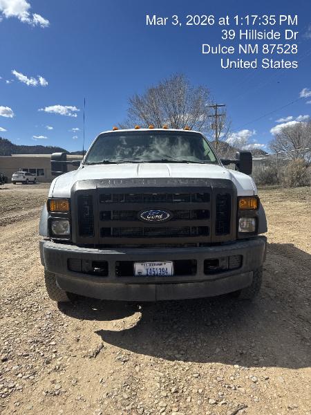 2009 Ford F550 Flatbed Truck