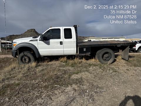 2012 Ford F550 Flatbed Truck
