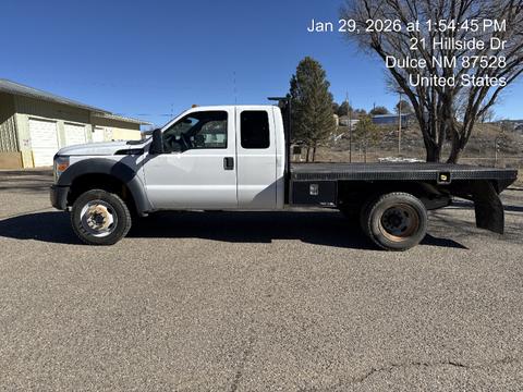 2011 Ford F550 Flatbed Truck