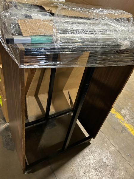Disassembled Metal Cabinet
