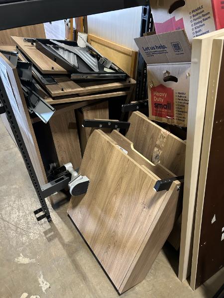 Assorted Desk Building Materials