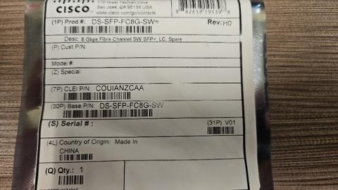 Cisco Fiber Transceiver Modules