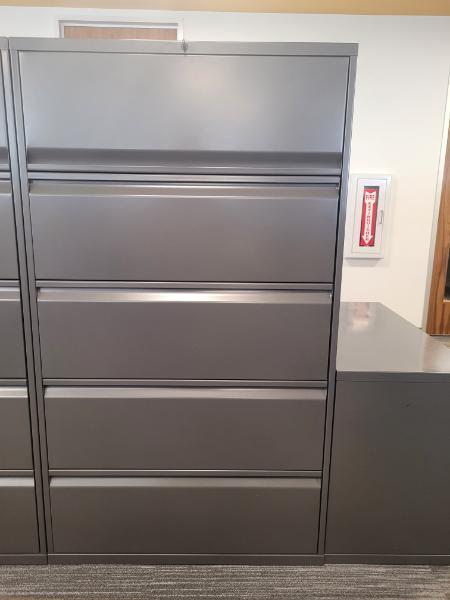 5 Drawer File Cabinet