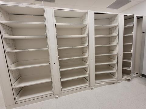 High Capacity Rotating File Cabinets