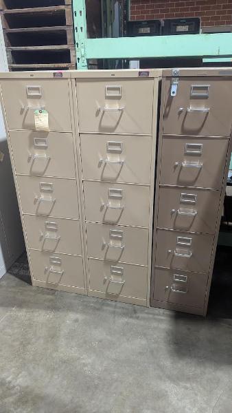 5-Drawer Filing Cabinets