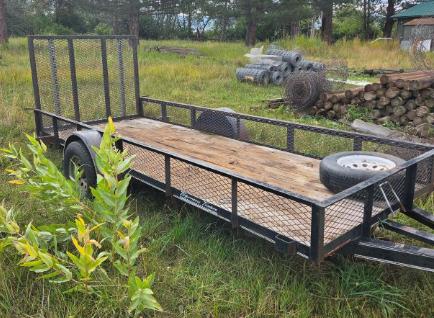 1999 Parker 5' x 14' trailer