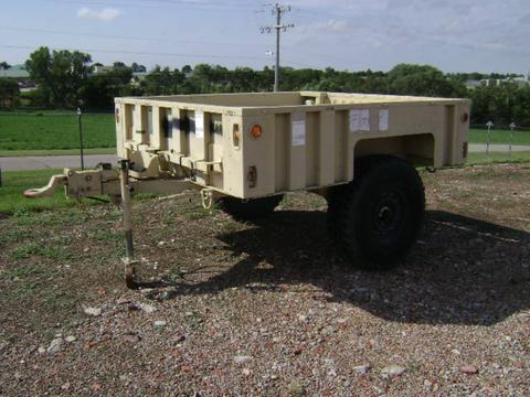 2005 M1101 Lightweight, 3/4-ton  Cargo Trailer