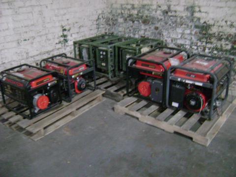 Various Portable Generators, Qty 7