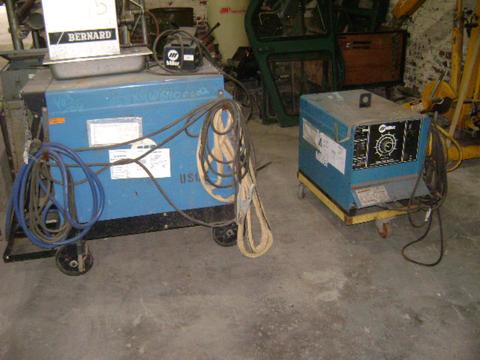 Miller 330ST Aircrafter Welder (1) and Miller Dialarc 250 Welder (1)