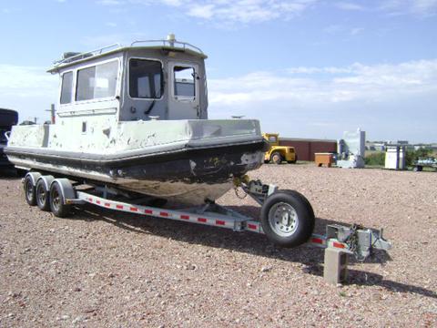 24' Patrol Boat with EZ Loader Trailer