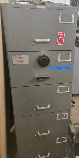 2 Document File Safe with Combination