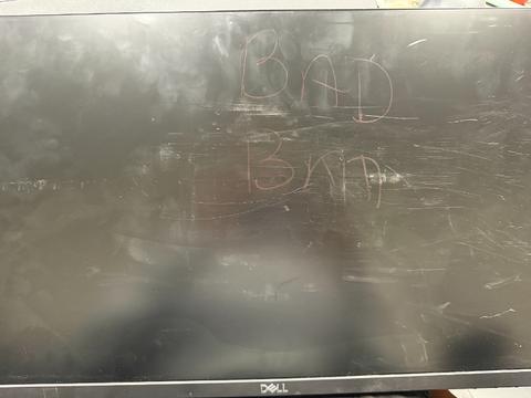 Broken Dell Monitor