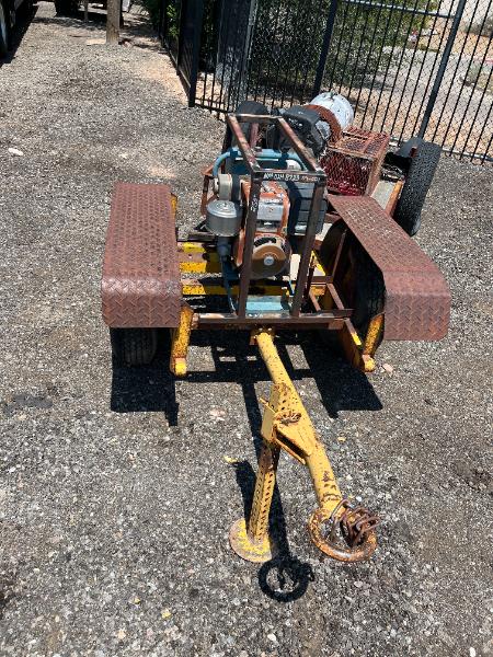 Trailer Mounted Trash Pump and Trailer Mounted Blower