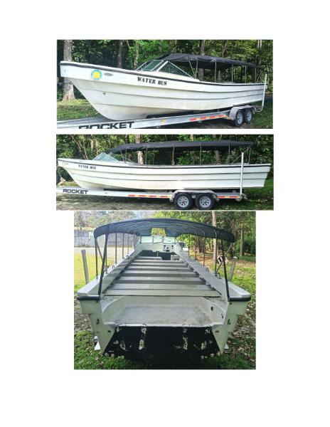 Altamar Brand Fiberglass Boat