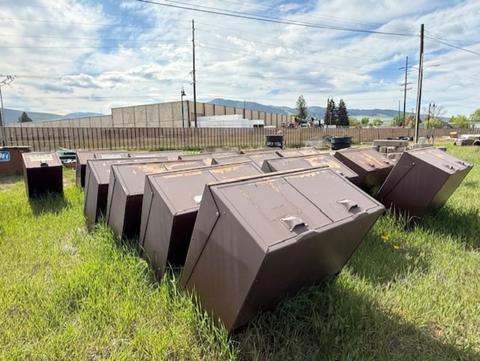 Double Bear Proof Garbage Bins