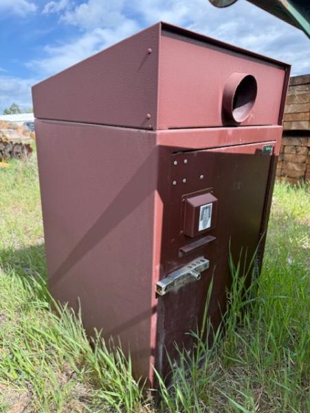Single Bear Proof Garbage Bin, Front Load