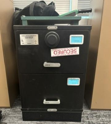 Hamilton 2 drawer Security Container